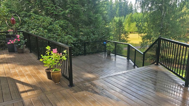 TR200 Black Picket Railing - Precision Rail | Portland, OR